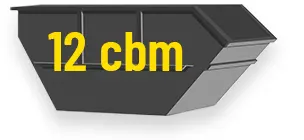 Produkt - Siedlungsabfall / Restmüll - Container 12 cbm